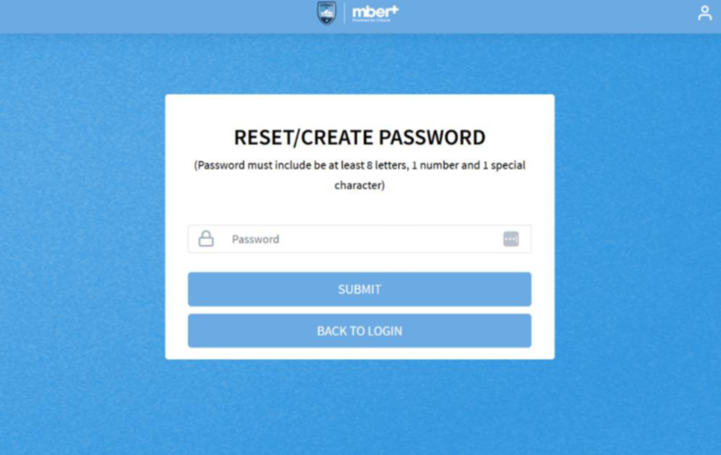 CREATE PASSWORD