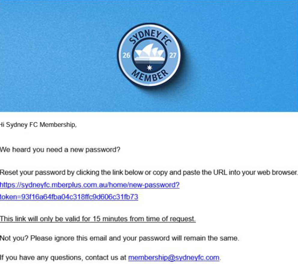 SET NEW PASSWORD MBER