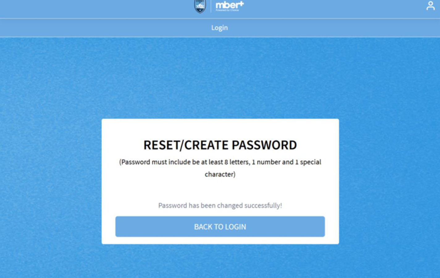 SUCCESSFUL RESET